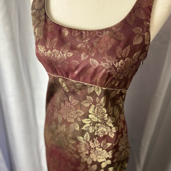 CYNTHIA ROWLEY full length cocktail dress. - Picture 5 of 11